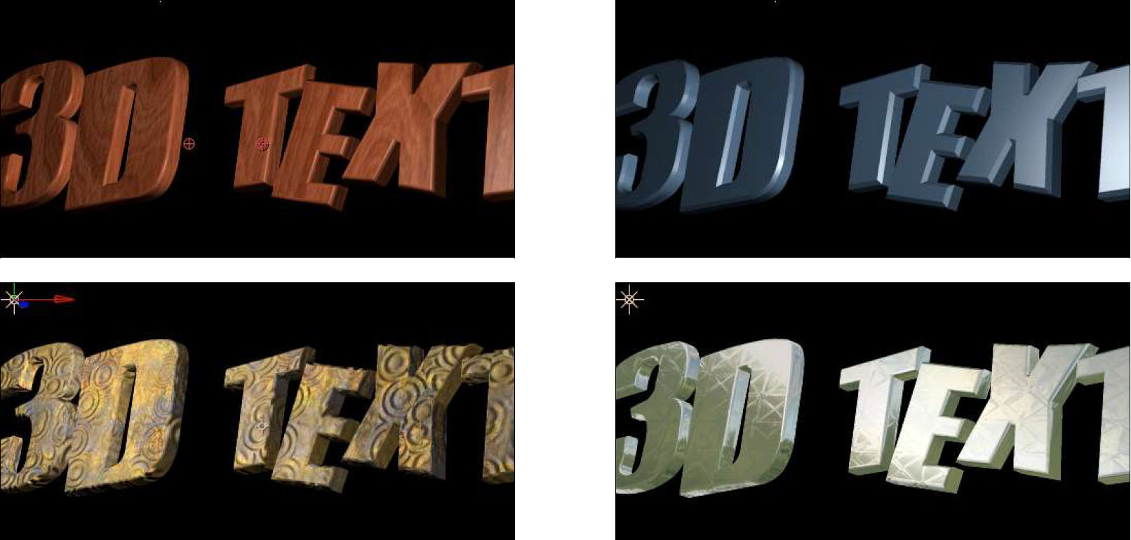 Extruded Text 9