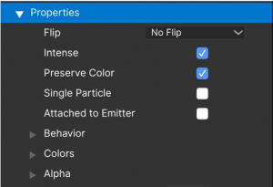 Particle Type Properties