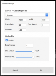 Project Settings