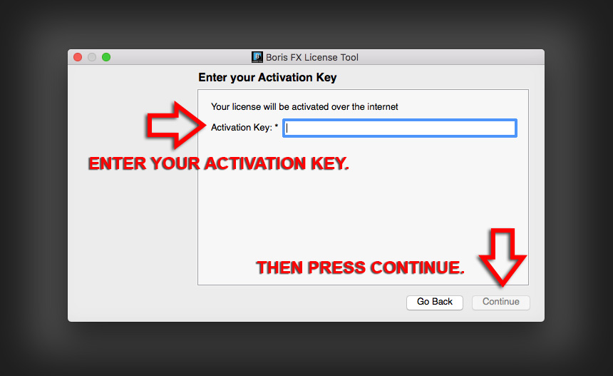 boris fx continuum activation key