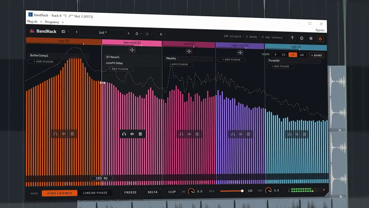 Make Any Plugin Multiband
(Samplitude Suite Only)