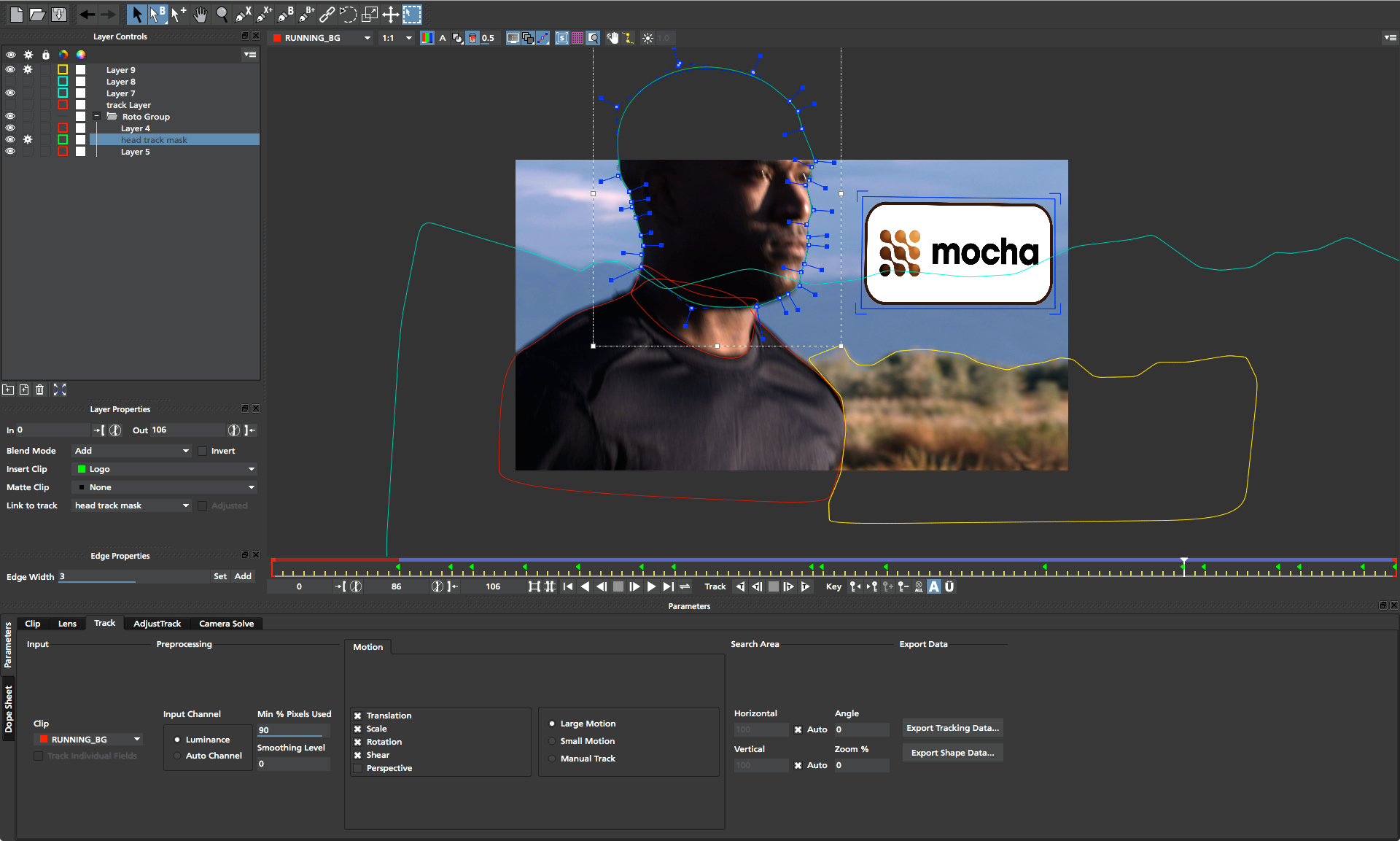 Motion graphic software