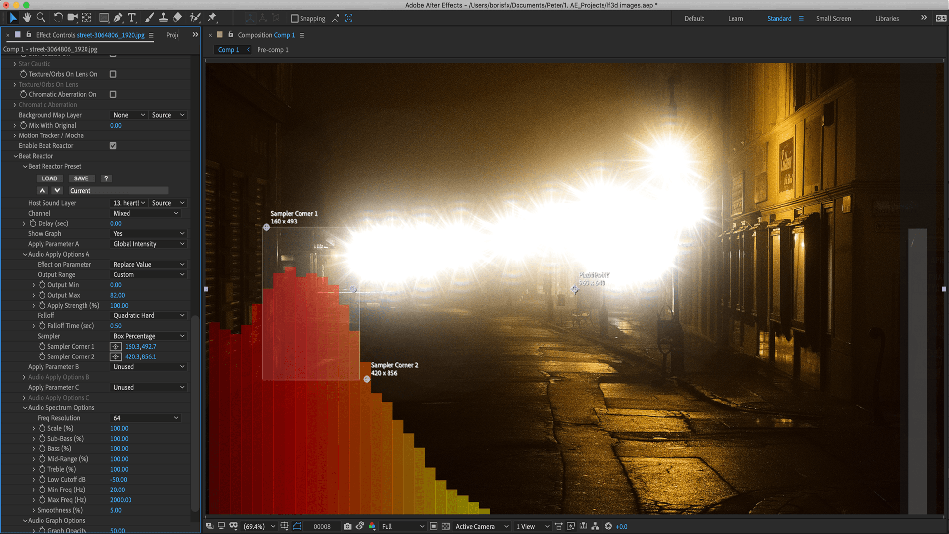 boris continuum complete lens flare 3d