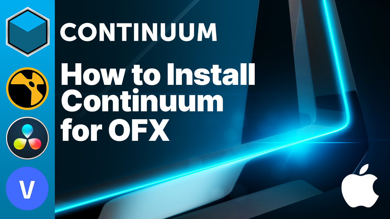 How to Install Continuum for OFX on Mac