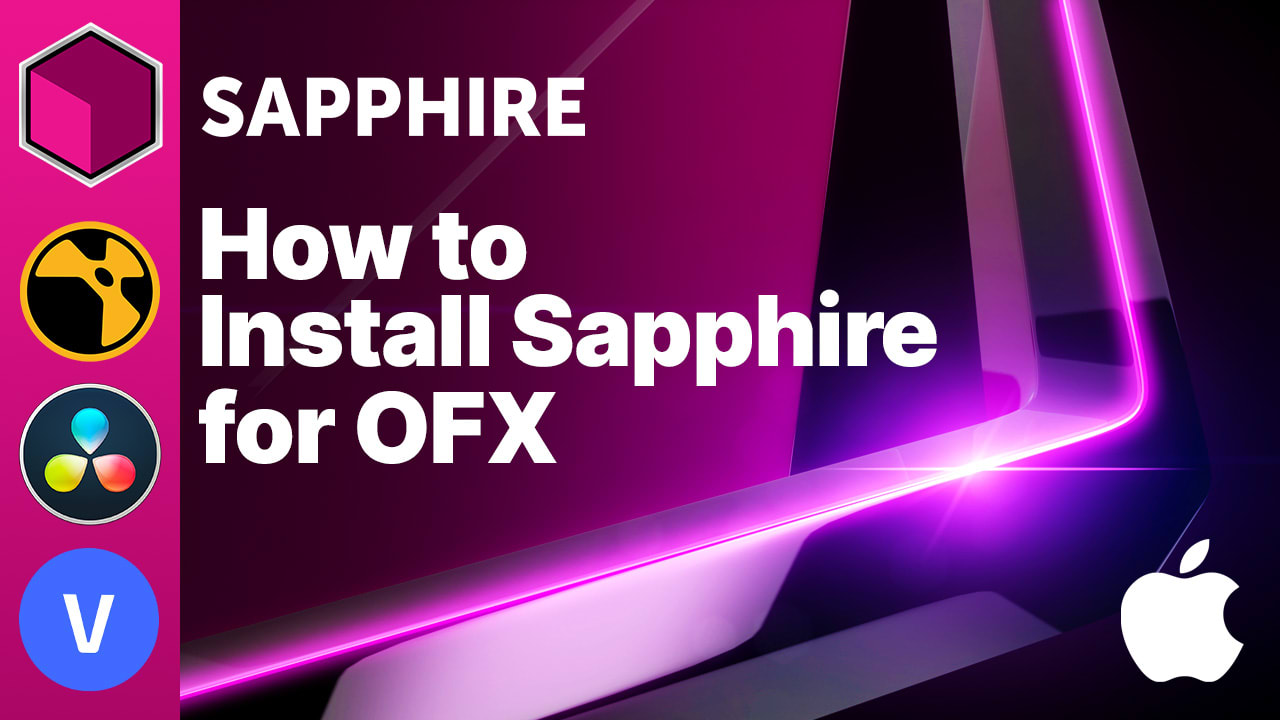 How to Install Sapphire for OFX on Mac