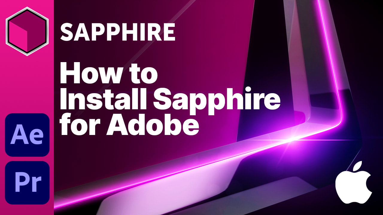 How to Install Sapphire for Adobe on Mac