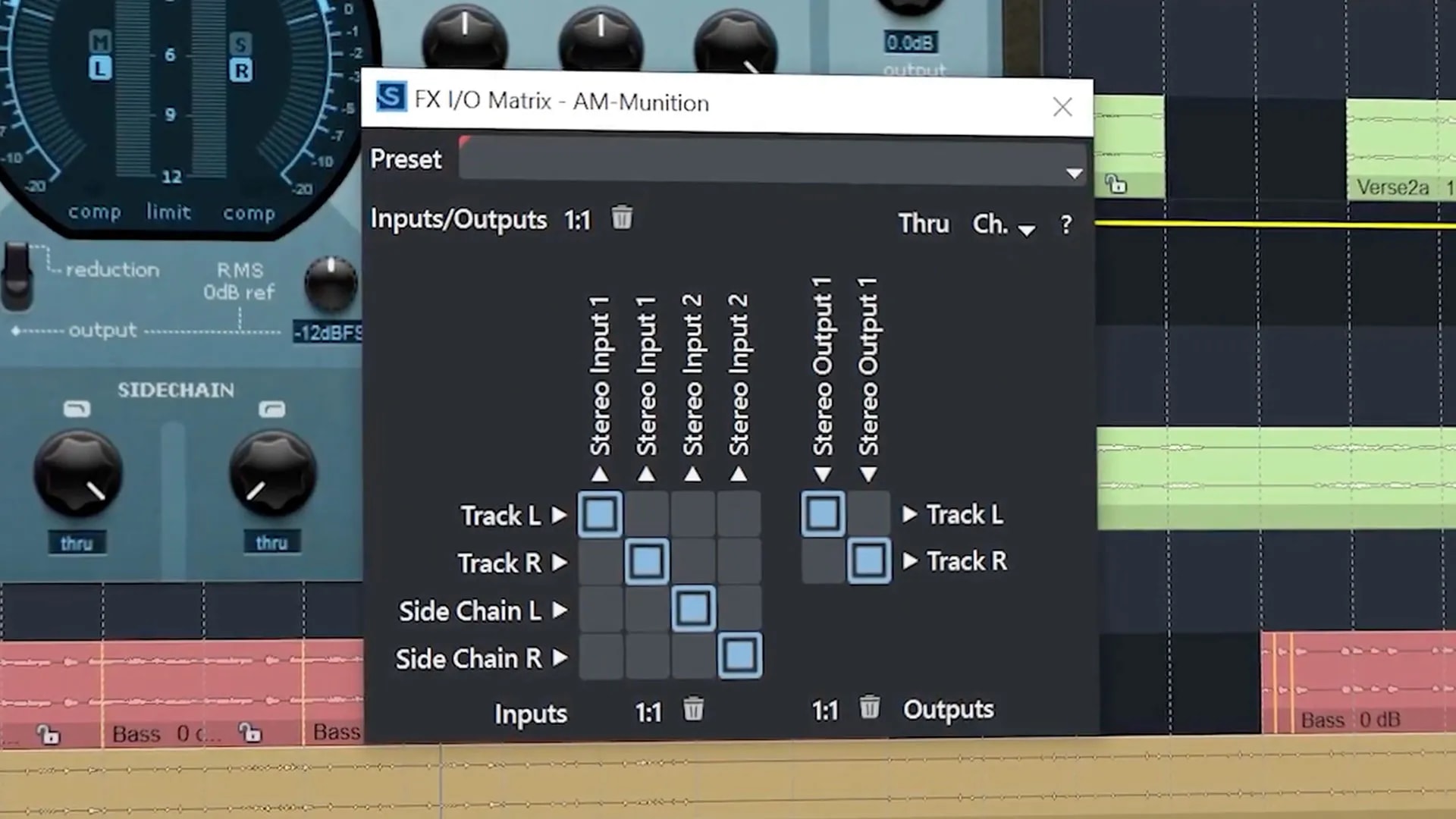 FX Routing Matrix (Samplitude Suite Only)