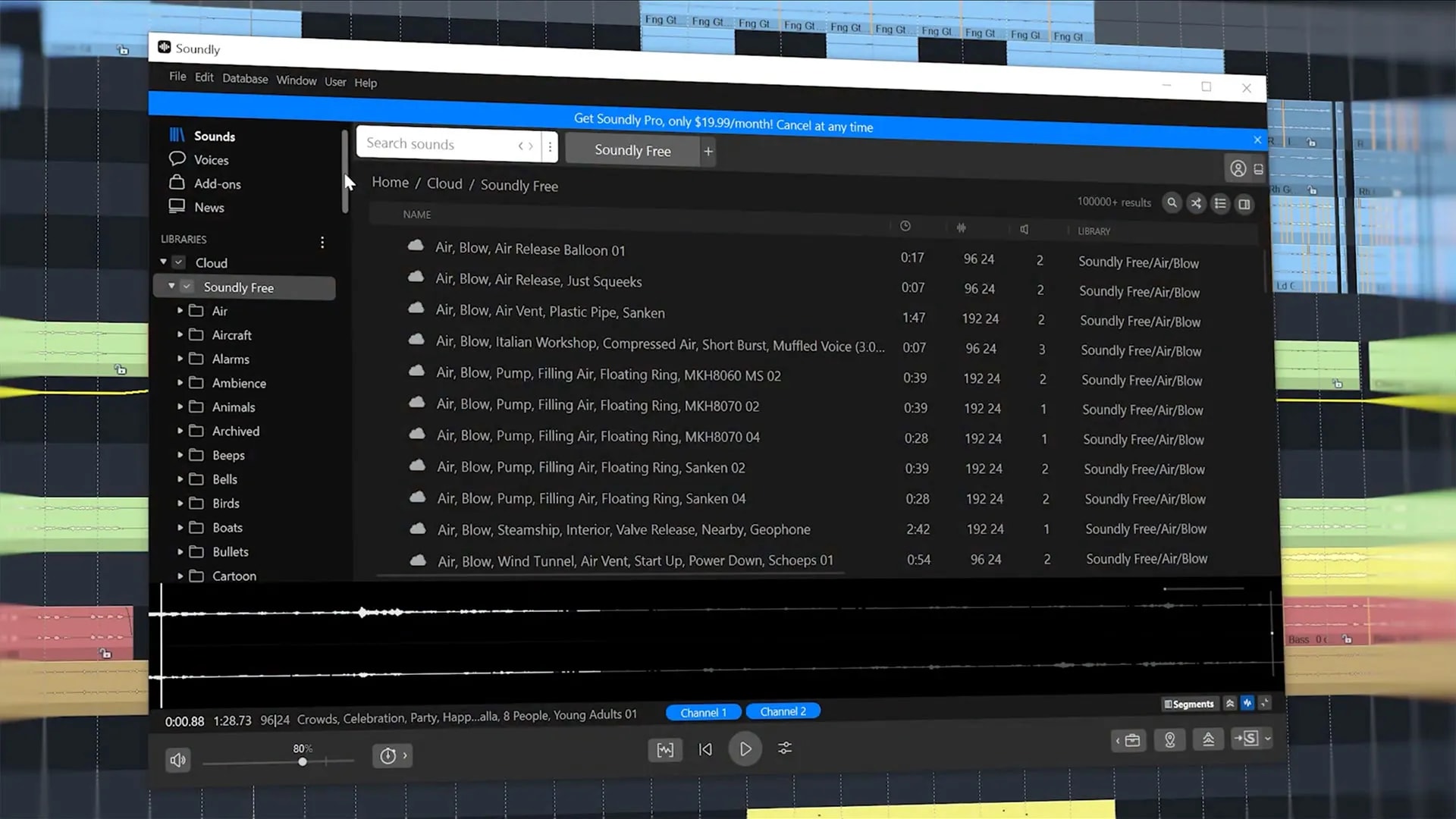 Soundly Integration (Samplitude Suite Only)