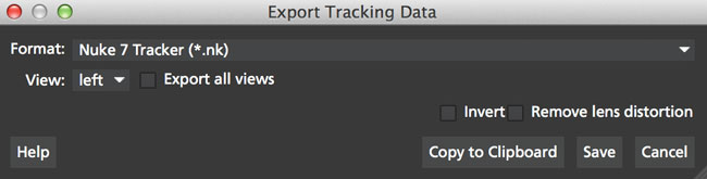 4.0.0 Export Tracking Data