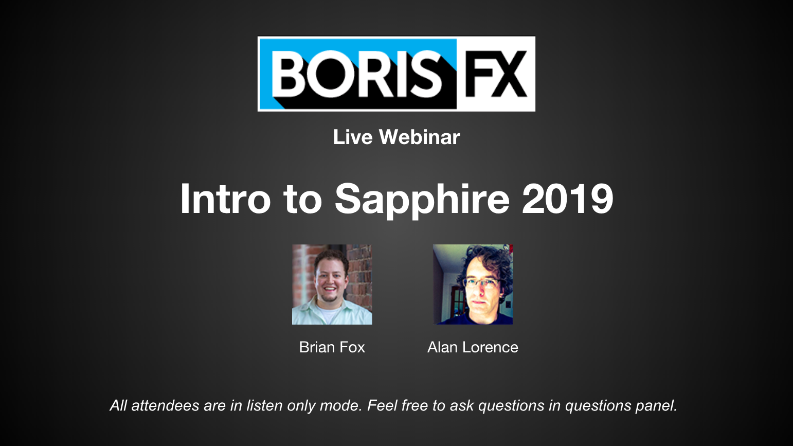 Webinar Replay: Intro to Sapphire 2019