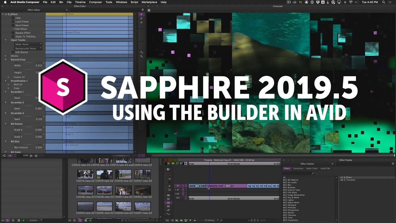 Sapphire 2019.5 - Intro to the Updated Builder for Avid