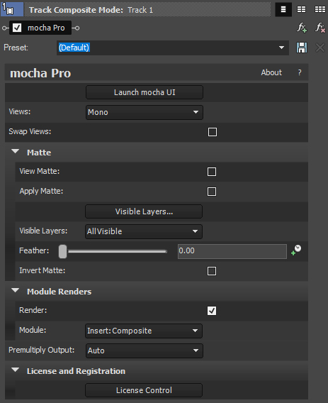 5.6.0 mochapro ofx vegas plugin full interface