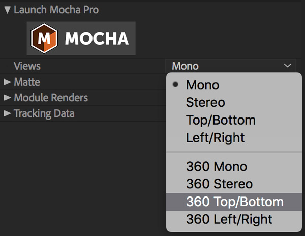 mochapro ae plugin stereo views