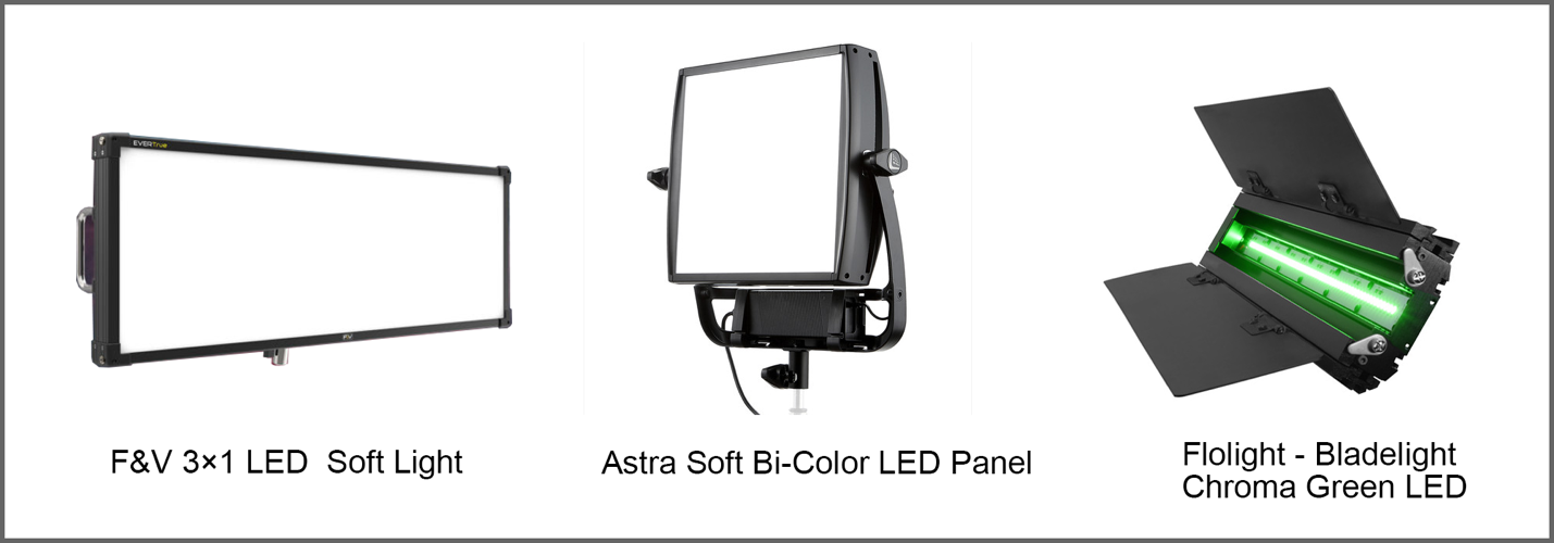 Green screen light options