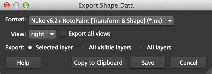 4.0.0 Export Shape Data