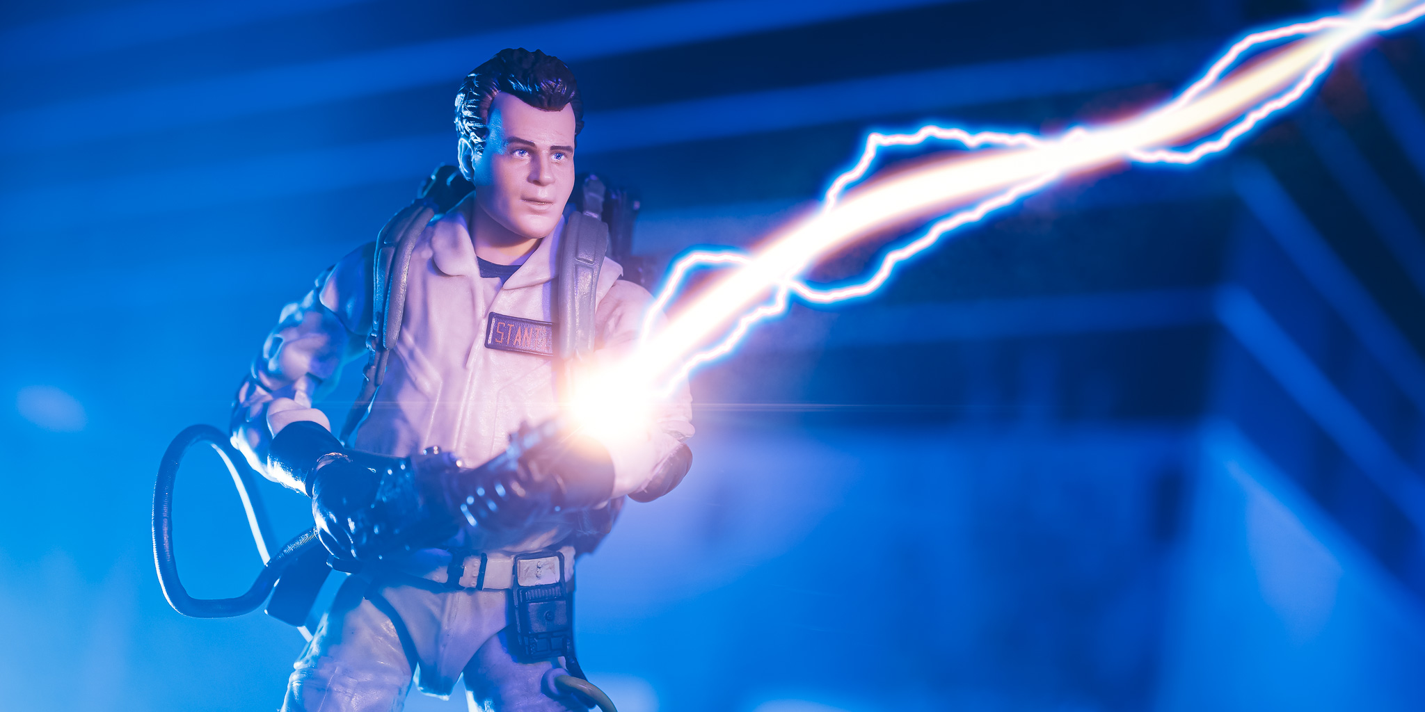 Ghostbusters with Optics lighting effects