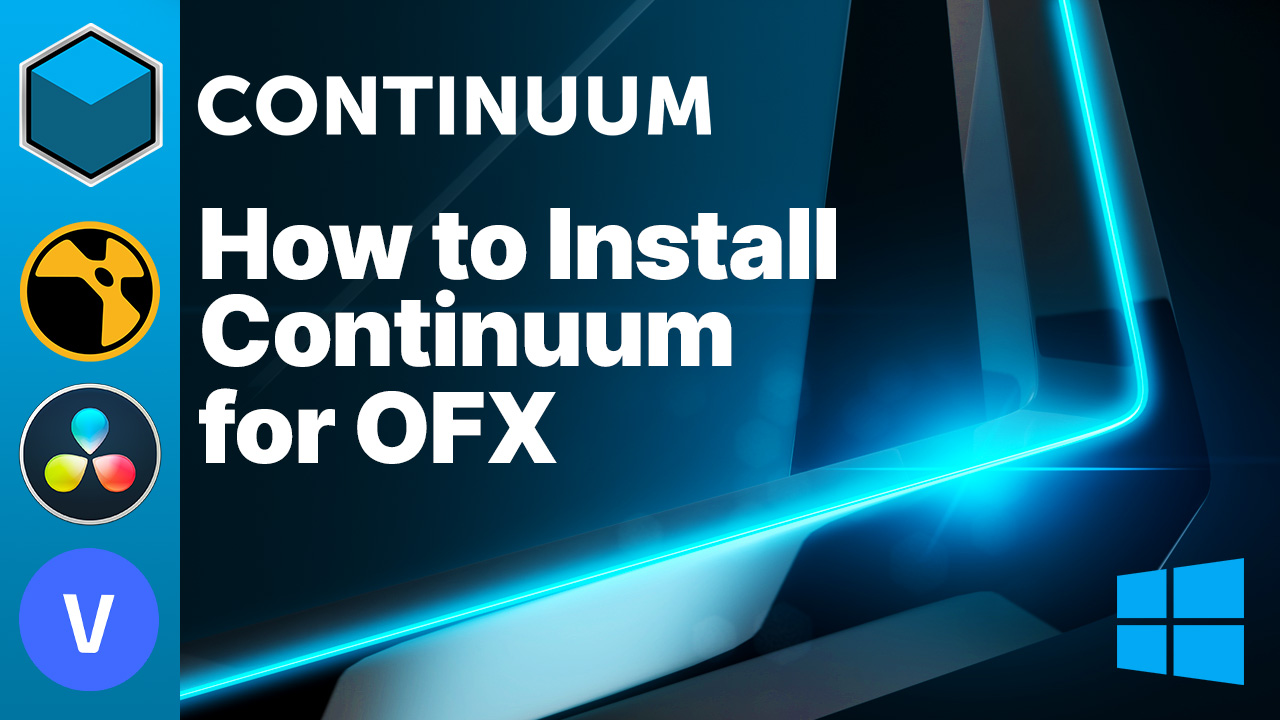 How to Install Continuum for OFX on Windows