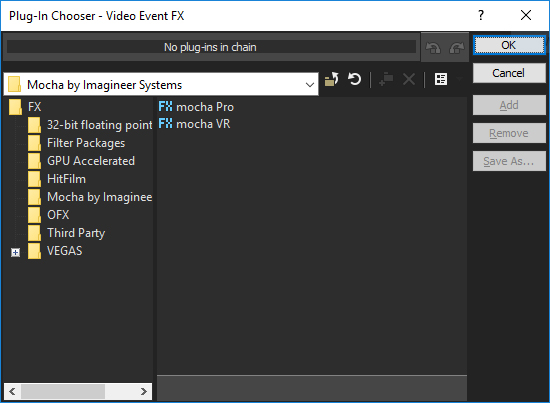5.6.0 mochapro ofx vegas plugin chooser