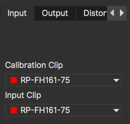 Lens input