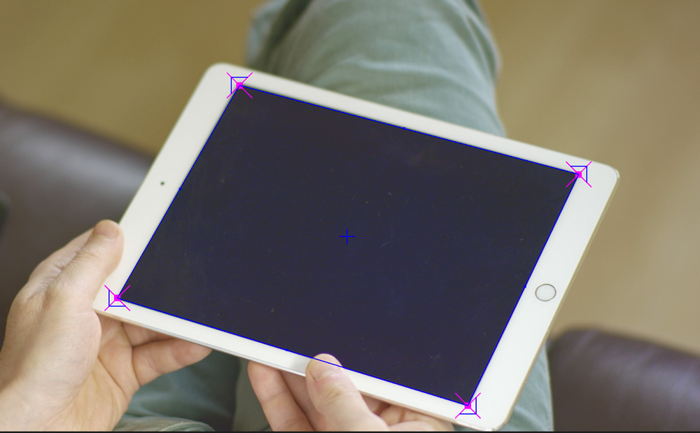 adjusttrack transform perspective template