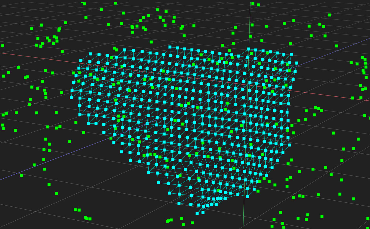camerasolve example mesh result