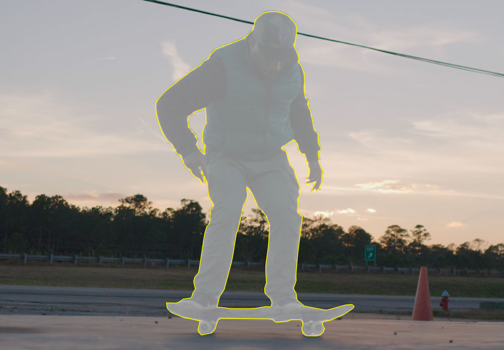 matte assist example frame