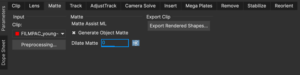 matte module