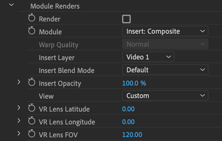 mochapro premiere plugin renders section