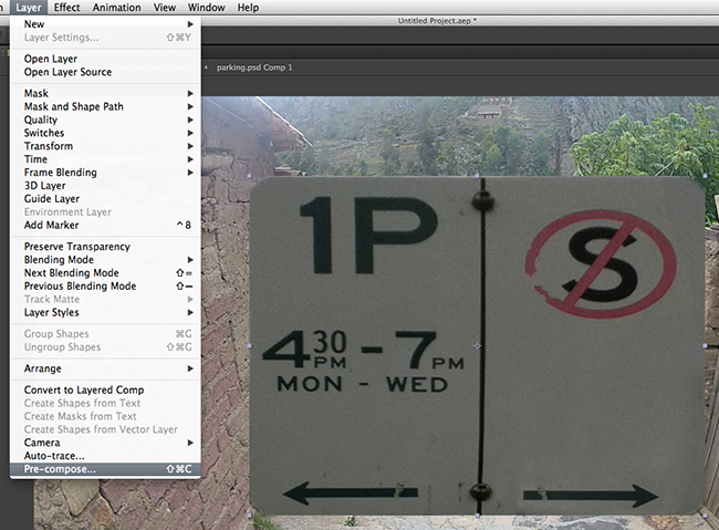 precompose ae