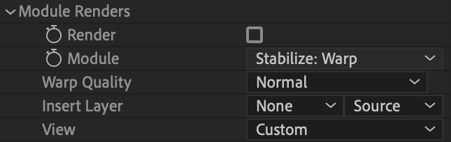 warp mapping aftereffects