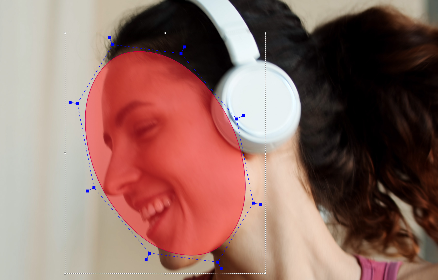 face detection contours