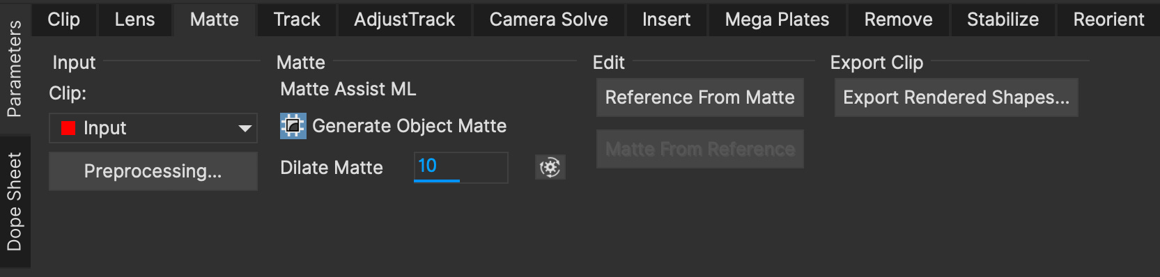 matte module