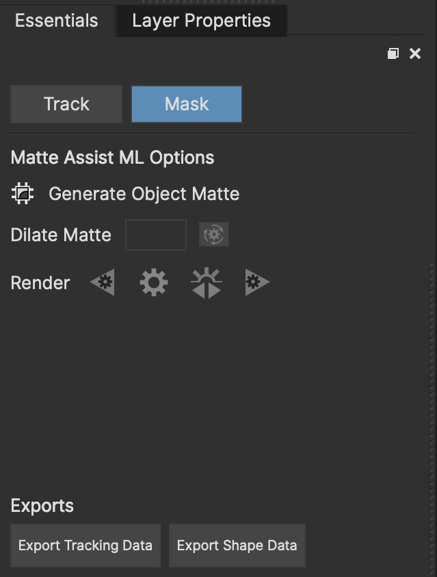 mocha mask essentials panel