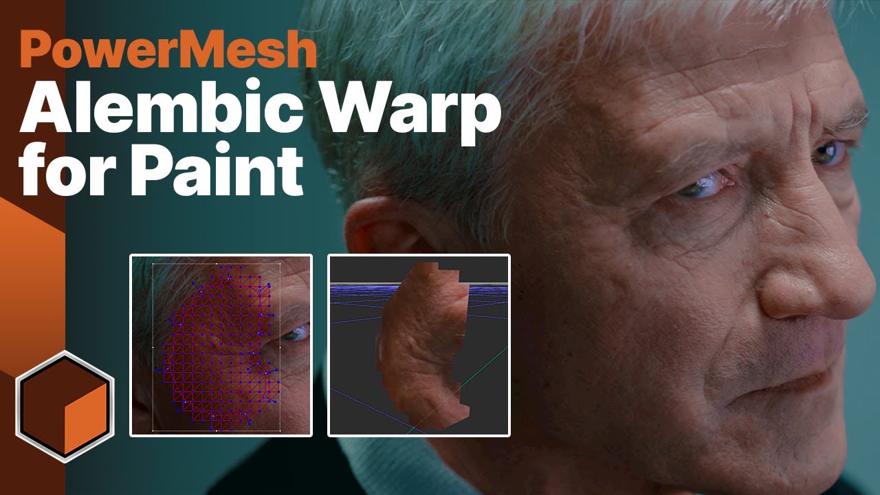 Mocha Pro: PowerMesh Rendering for Texture Painting with Alembic Data