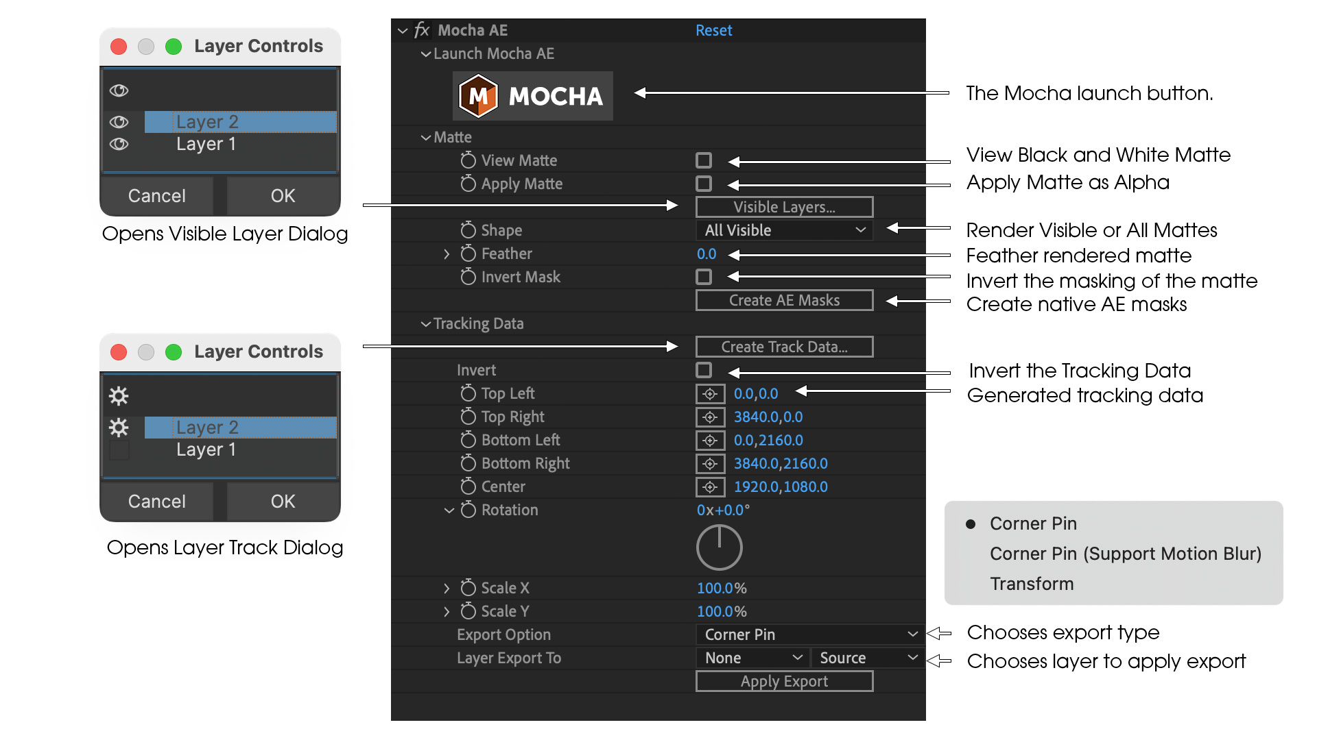 mocha ae quickstart guide plugin interface