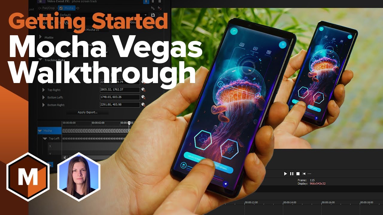 Quick Start: Mocha Tracking in VEGAS Pro 21