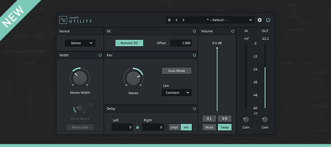 NEW! coreFX Utility