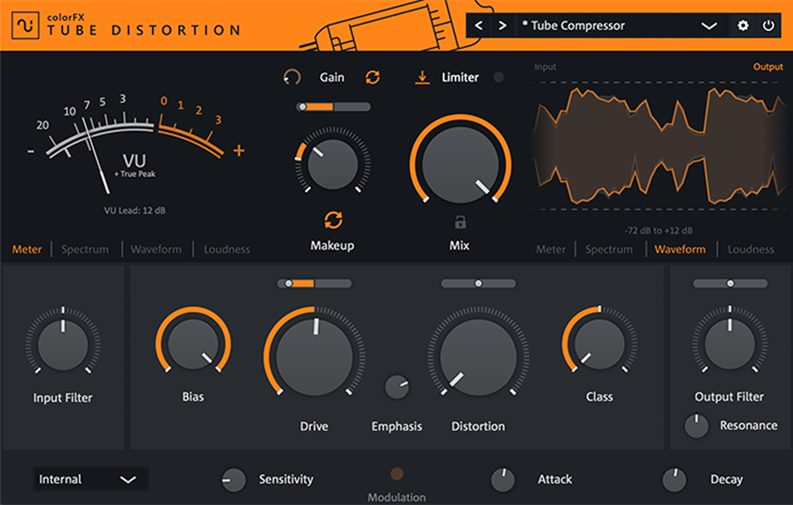colorFX Tube Distortion