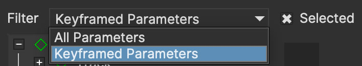 curve editor filters