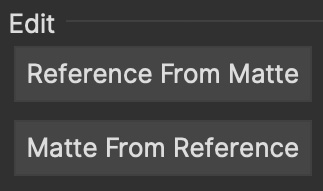 reference from matte