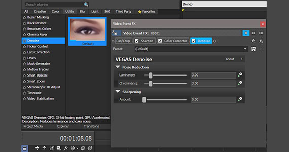 Step 5: Denoise FX
