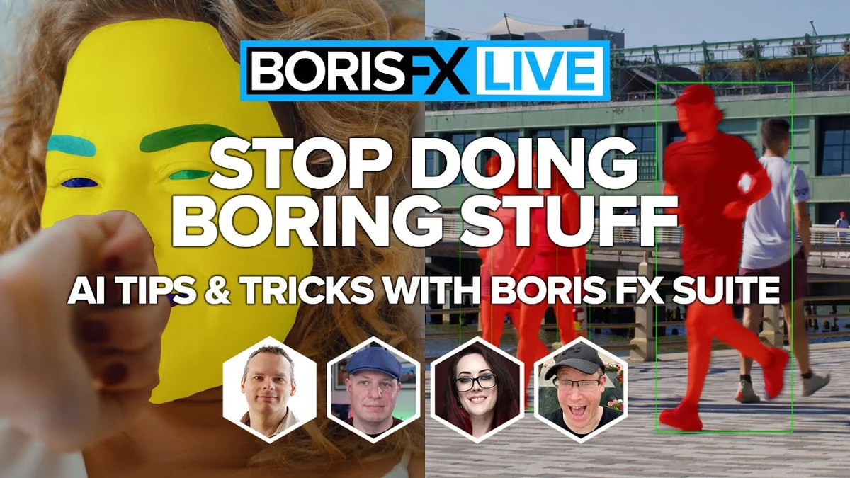 Replay: AI Tricks with Boris FX Suite