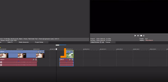 Step 4:  CUT ANOTHER EVENT INTO THE J-CUT