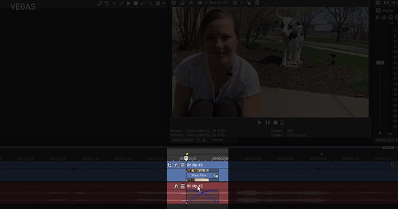 Step 1: Bring a media event into the timeline