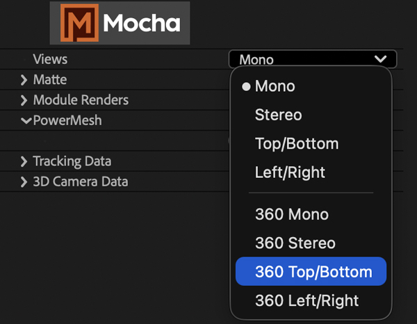mochapro ae plugin stereo views