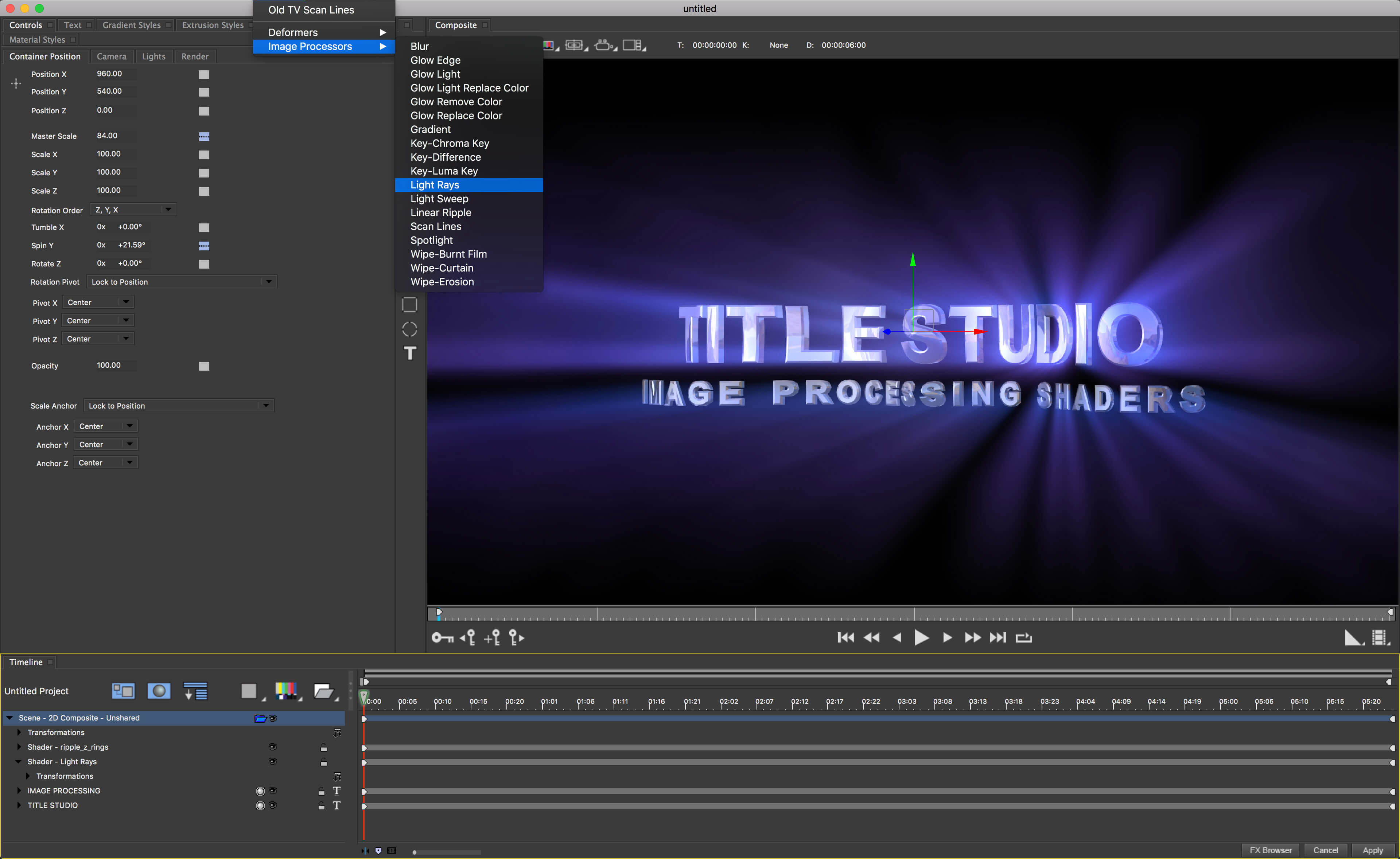 Boris FX | Title Studio (v12 launch)