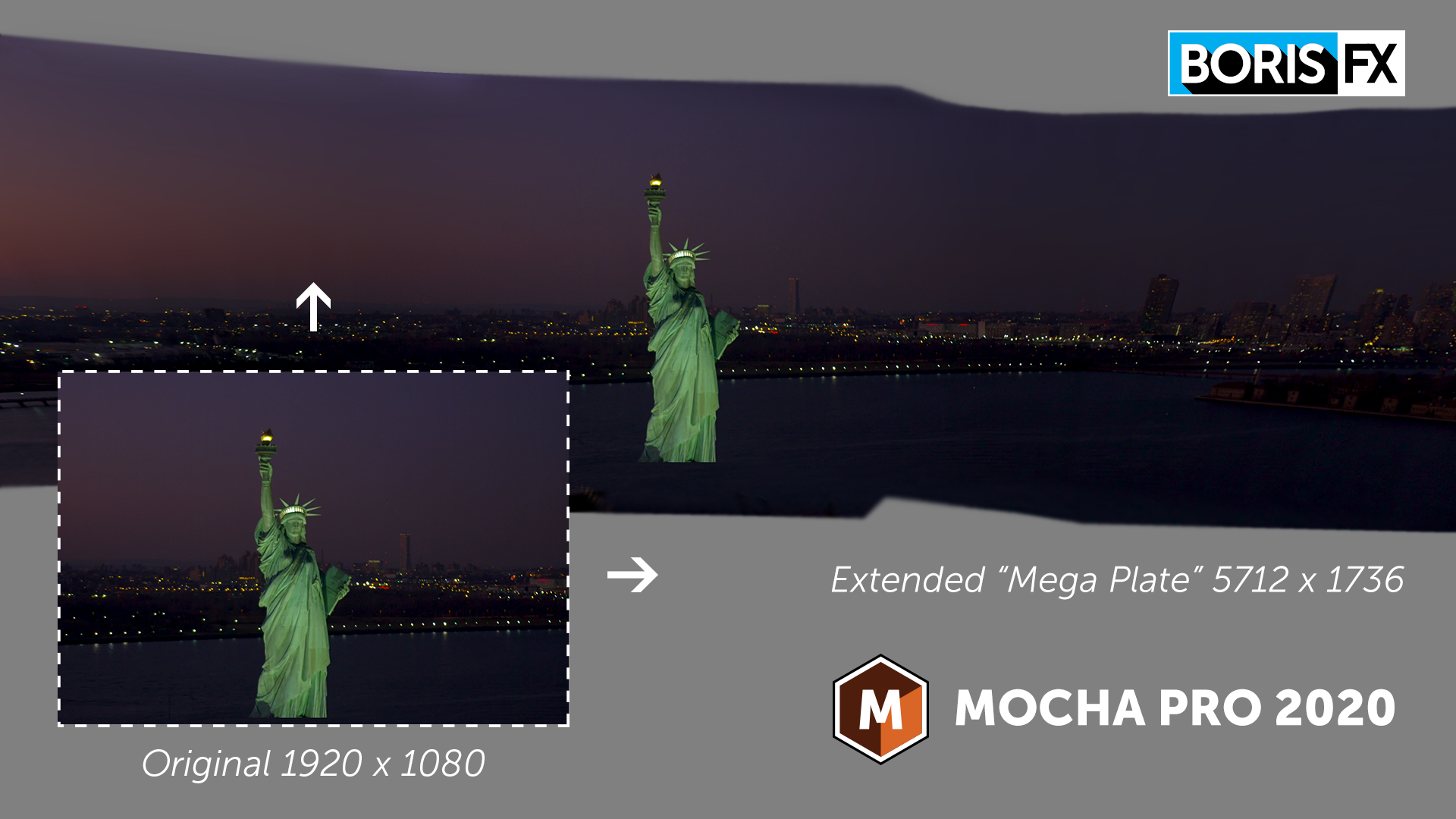 Boris FX Mocha Pro 2020 - Mega Plate