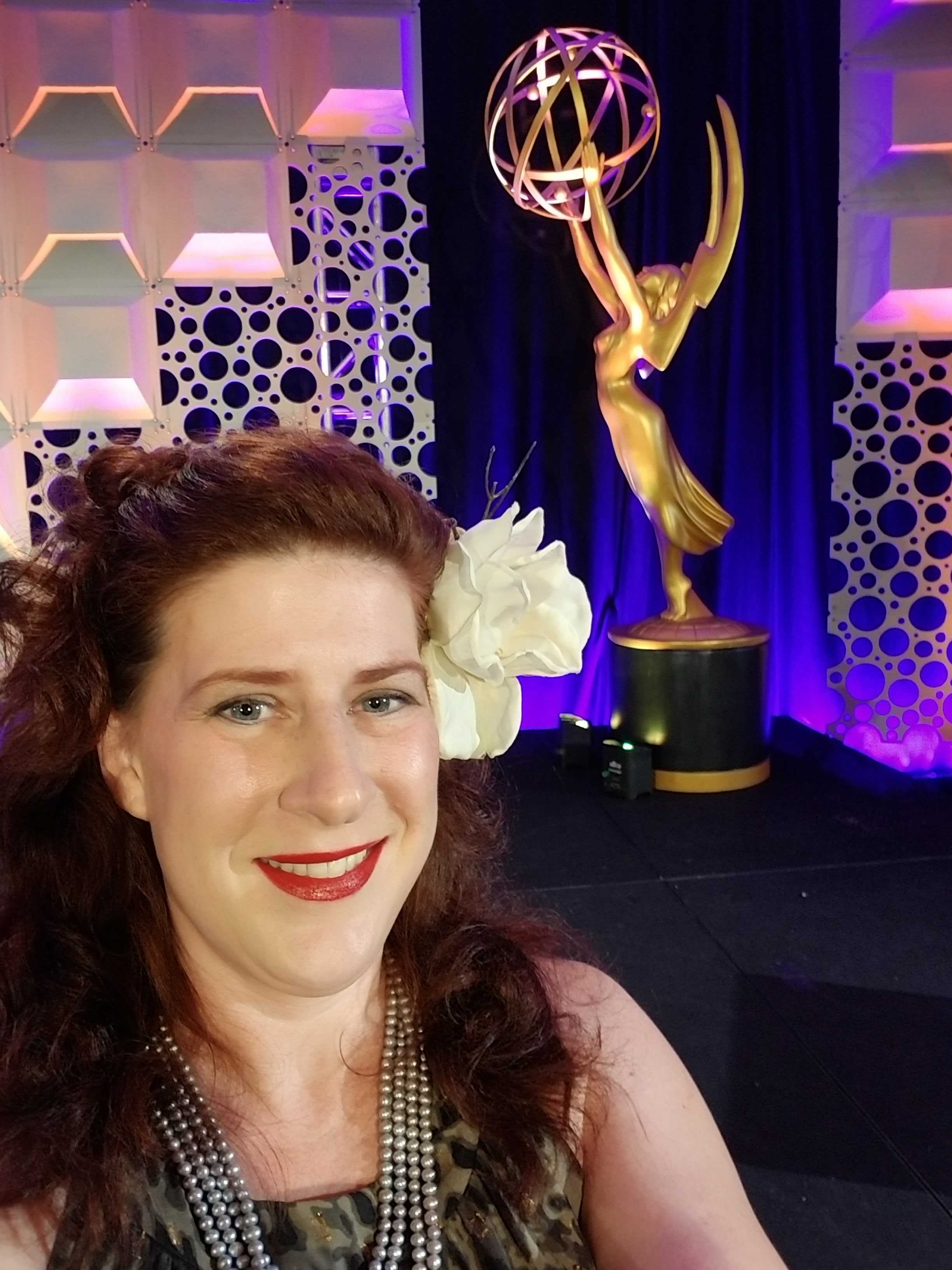 Boris FX’s Mary Poplin at the 2019 Engineering Emmys