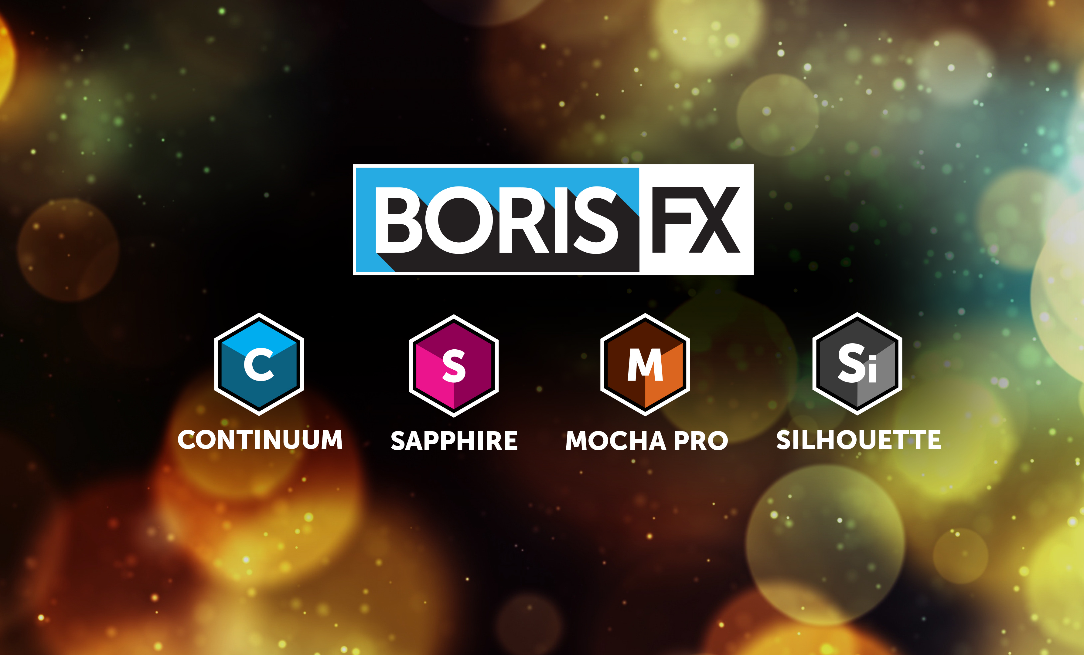 banner image featuring Boris FX Continuum, Sapphire, Mocha Pro, Silhouette