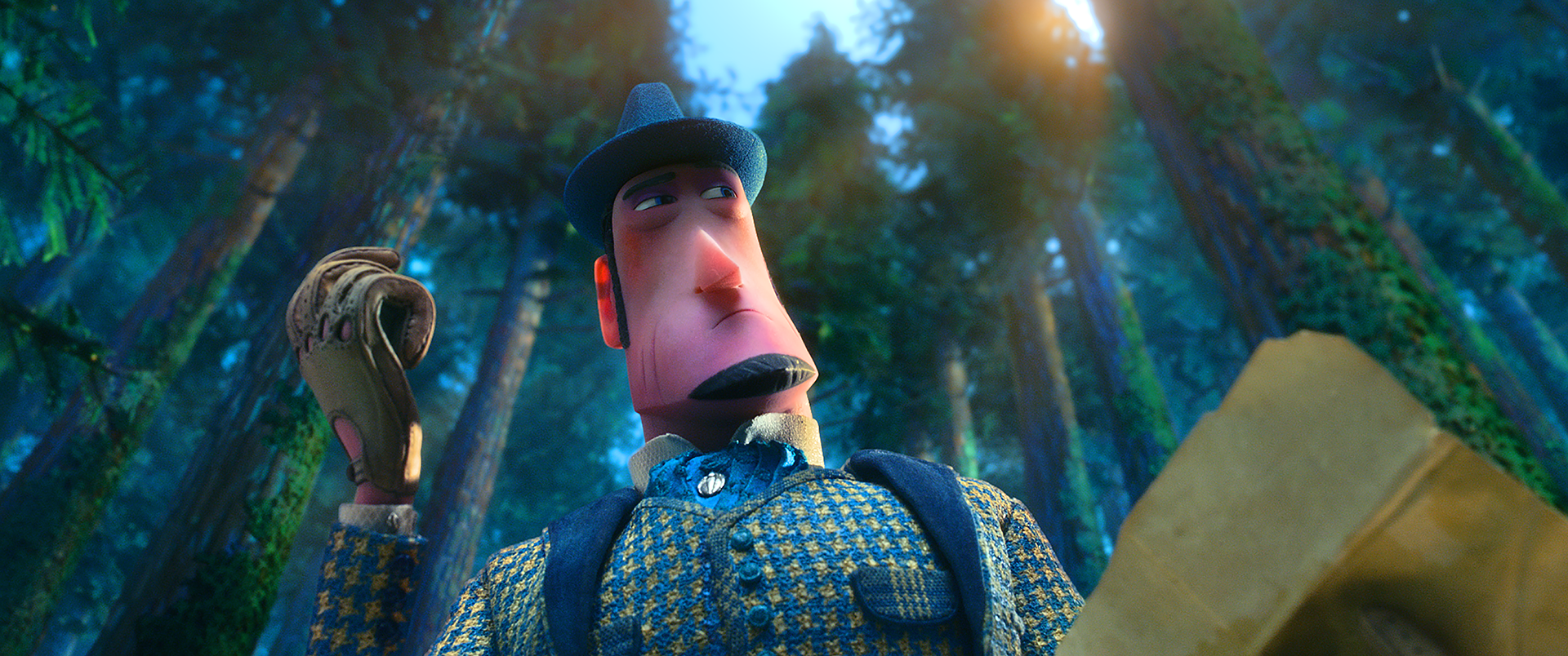 Sir Lionel Frost in the woods